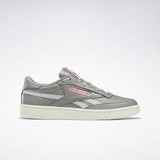 MEN'S REEBOK CLUB C REVENGE PLUS SHOES GREY / SKULL GREY / ROSE