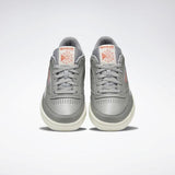 MEN'S REEBOK CLUB C REVENGE PLUS SHOES GREY / SKULL GREY / ROSE