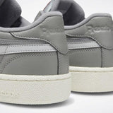 MEN'S REEBOK CLUB C REVENGE PLUS SHOES GREY / SKULL GREY / ROSE