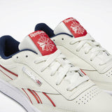 MEN'S REEBOK CLUB C REVENGE PLUS SHOES CHALK / NAVY / RED / WHITE