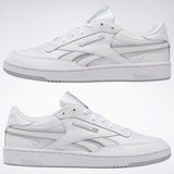 MEN'S REEBOK CLUB C REVENGE PLUS SHOES WHITE / COLD GREY