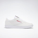 MEN'S REEBOK CLUB CLASSIC 85 SHOES WHITE / SKULL GREY / RED / BLK