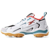 MEN'S REEBOK DMX SERIES 1600 WHITE / BLACK / NEON RED / MIST
