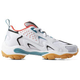 MEN'S REEBOK DMX SERIES 1600 WHITE / BLACK / NEON RED / MIST