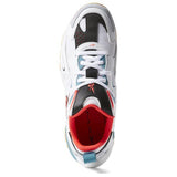 MEN'S REEBOK DMX SERIES 1600 WHITE / BLACK / NEON RED / MIST