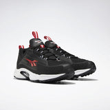MEN'S REEBOK DMX SERIES 2K SHOES BLACK / PRIMAL RED / WHITE