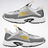 MEN'S REEBOK DMX SERIES 2K SHOES TRUE GREY 1 / COLLEGIATE GOLD / TRUE GREY 3