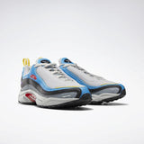 MEN'S REEBOK DAYTONA DMX SHOES SKULL GREY / BLK / GREY