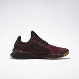 MEN'S REEBOK FLASHFILM TRAINER SHOES LUX MAROON / BLACK / WILD BROWN