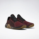 MEN'S REEBOK FLASHFILM TRAINER SHOES LUX MAROON / BLACK / WILD BROWN