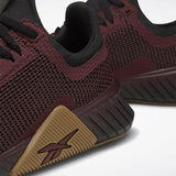MEN'S REEBOK FLASHFILM TRAINER SHOES LUX MAROON / BLACK / WILD BROWN