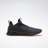 MEN'S REEBOK FUSIUM RUN 2.0 SHOES BLACK / NAVY / ORANGE
