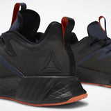 MEN'S REEBOK FUSIUM RUN 2.0 SHOES BLACK / NAVY / ORANGE