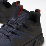 MEN'S REEBOK FUSIUM RUN 2.0 SHOES BLACK / NAVY / ORANGE