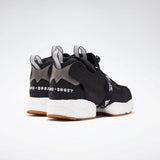 MEN'S REEBOK INSTAPUMP FURY BOOST SHOES BLACK / WHITE / REEBOK RUBBER GUM-06