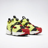 MEN'S REEBOK INSTAPUMP FURY BOOST SHOES BLACK / HYPERGREEN / RBK RED