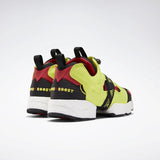 MEN'S REEBOK INSTAPUMP FURY BOOST SHOES BLACK / HYPERGREEN / RBK RED