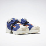 MEN'S REEBOK INSTAPUMP FURY BOOST SHOES CLASSIC WHITE / CLUB BLUE / SOLAR ORANGE