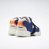 MEN'S REEBOK INSTAPUMP FURY BOOST SHOES CLASSIC WHITE / CLUB BLUE / SOLAR ORANGE