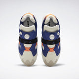 MEN'S REEBOK INSTAPUMP FURY BOOST SHOES CLASSIC WHITE / CLUB BLUE / SOLAR ORANGE
