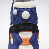 MEN'S REEBOK INSTAPUMP FURY BOOST SHOES CLASSIC WHITE / CLUB BLUE / SOLAR ORANGE