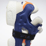 MEN'S REEBOK INSTAPUMP FURY BOOST SHOES CLASSIC WHITE / CLUB BLUE / SOLAR ORANGE