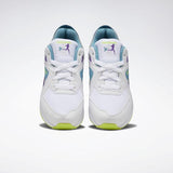 MEN'S REEBOK PYRO SHOES WHITE / LIME / PURPLE / TURQUOISE