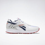 MEN'S REEBOK PYRO SHOES WHITE / SKULL GREY / NAVY / RED