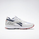 MEN'S REEBOK PYRO SHOES WHITE / SKULL GREY / NAVY / RED