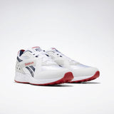 MEN'S REEBOK PYRO SHOES WHITE / SKULL GREY / NAVY / RED