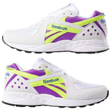 MEN'S REEBOK PYRO WHITE / VICIOUS VIOLET / NEON YELLOW / CRUSHED COBALT