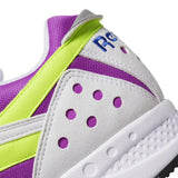 MEN'S REEBOK PYRO WHITE / VICIOUS VIOLET / NEON YELLOW / CRUSHED COBALT