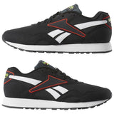 MEN'S REEBOK RAPIDE BLACK / WHT / COLD GREY / CANTON RED