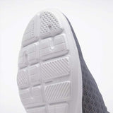 MEN'S REEBOK DART SHOES COLD GREY 4 / WHITE / FIERY ORANGE