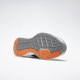 MEN'S REEBOK ENDLESS ROAD SHOES COLD GREY 2 / COLD GREY 4 / FIERY ORANGE