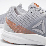 MEN'S REEBOK ENDLESS ROAD SHOES COLD GREY 2 / COLD GREY 4 / FIERY ORANGE
