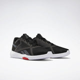 MEN'S REEBOK FLEXAGON FORCE 2.0 SHOES BLACK / TRUE GREY 7 / PRIMAL RED