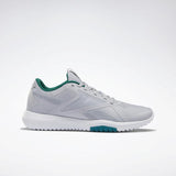 MEN'S REEBOK FLEXAGON FORCE 2.0 SHOES COLD GREY 2 / CLOVER GREEN / WHITE