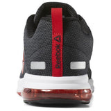 MEN'S REEBOK JET DASHRIDE 6.0 BLACK / ASH GREY / PRIMAL RED