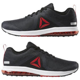MEN'S REEBOK JET DASHRIDE 6.0 BLACK / ASH GREY / PRIMAL RED