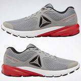 MEN'S REEBOK PREMIERE ROAD SHOES TRUE GREY 4 / WHITE / PRIMAL RED