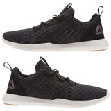 MEN'S REEBOK REAGO PULSE SHOES BLACK / TAN / PORCELAIN / GREY