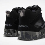 MEN'S REEBOK ROYAL BB4500 HI SHOES BLACK / TRUE GREY