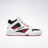 MEN'S REEBOK ROYAL BB4500 HI SHOES WHITE / BLACK / EXCELLENT RED