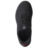 MEN'S REEBOK RUNNER 3 4E BLACK / TRUE GREY / WHITE / NEON RED