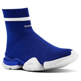MEN'S REEBOK SOCK RUN_R SKULL GREY / WHITE / BLUE MOVE / CAROTENE