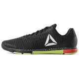 MEN'S REEBOK SPEED TR FLEXWEAVE® BLACK / WHITE / NEON LIME / RED