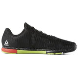 MEN'S REEBOK SPEED TR FLEXWEAVE® BLACK / WHITE / NEON LIME / RED