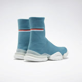 MEN'S REEBOK TECH SOCK RUN SHOES TURQUOISE / WHITE / RED