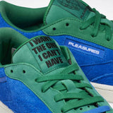 MEN'S REEBOK X PLEASURES CLUB C VITAL BLUE / GREEN / CHLK / WHT